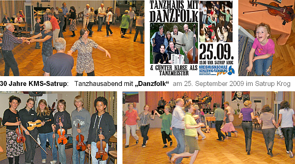 Gro&szlig;er Tanzhausabend im Satrup Krog anl&auml;sslich des Jubil&auml;ums der Kreismusikschule Satrup am 25.09.09