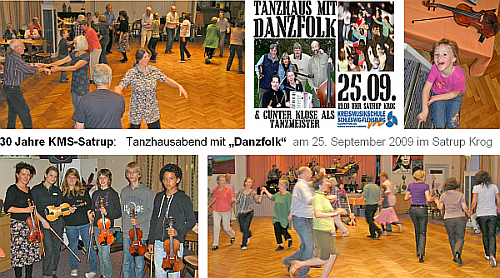 Gro&szlig;er Tanzhausabend im Satrup Krog anl&auml;sslich des Jubil&auml;ums der Kreismusikschule Satrup am 25.09.09