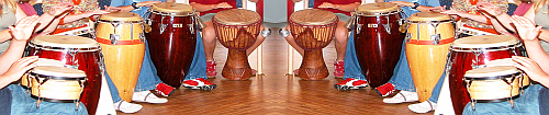 CONGA, DJEMB&Eacute; & CAJ&Oacute;N Neuer Trommelkurs in der Kreismusikschule ab 20. April 2010