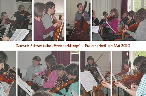 Deutsch-Schwedische Streicherkl&auml;nge Mai 2010