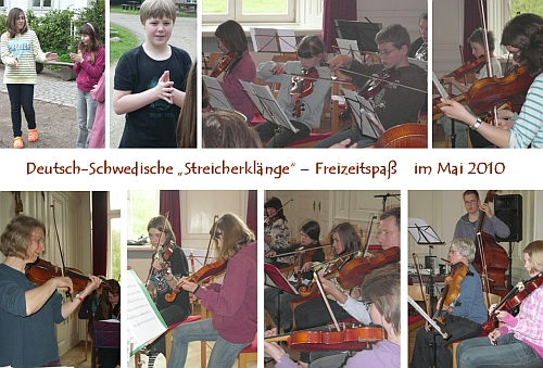 Deutsch-Schwedische `Streicherkl&auml;nge` Mai 2010