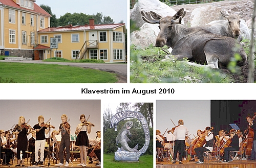 Klavrestr&ouml;n - Besuch der Schleswiger Streicher in Schweden im August 2010