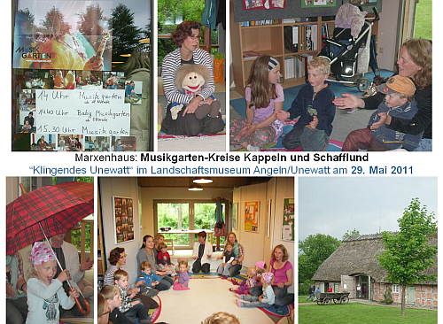 Klingendes Unewatt 29.05.11 Foto-Collage
