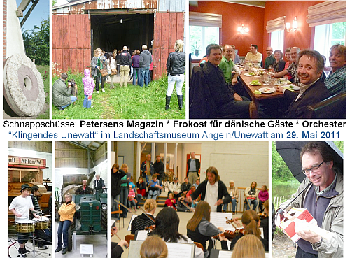 Klingendes Unewatt 29.05.11 Foto-Collage