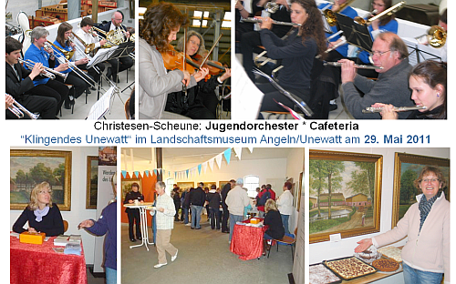 Klingendes Unewatt 29.05.11 Foto-Collage