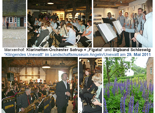 Klingendes Unewatt 29.05.11 Foto-Collage