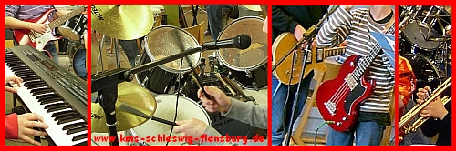 Junior-Session-Band.2012 an der Kreismusikschule Schleswig-Flensburg mit Dirk Carstens