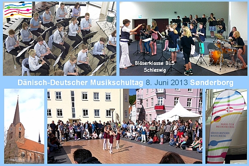 D&auml;nisch-Deutscher Musikschultag - Bilder aus Sonderburg am 8. Juni 2013
