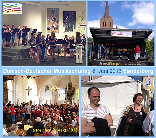 D&auml;nisch-Deutscher Musikschultag - Bilder aus Sonderburg am 8. Juni 2013