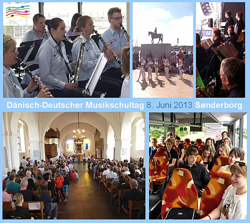 D&auml;nisch-Deutscher Musikschultag - Bilder aus Sonderburg am 8. Juni 2013