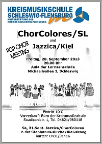 Popchor-Meeting 20.09.2013 in Schleswig