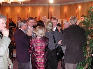 Gratulationen im B&uuml;rgersaal