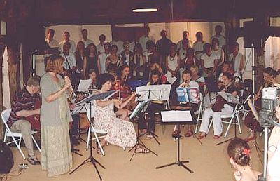 Kappelner Streichorchester von Natalie Gadow in Unewatt 2005