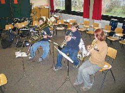 Bl&auml;serklasse in der Stapelholmschule