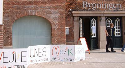 Das Begegnungshaus mit der Musikschule in Vejle