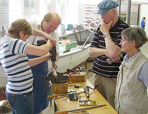 Bambus-Querfl&ouml;ten-Workshop mit Detlev Albers