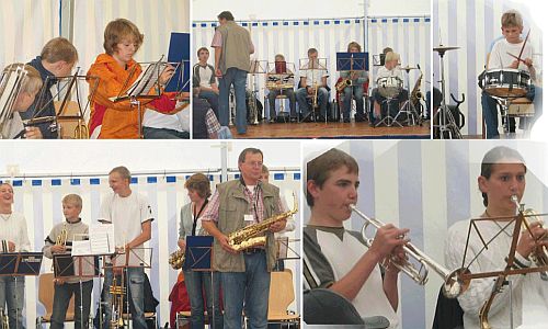 Schnappsch&uuml;sse vom Konzert zur Familienmesse