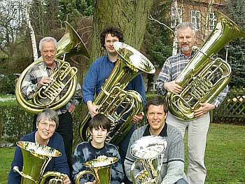 Just-Brass Tuba-Workshop am 23.02.08 in Schleswig - Foto: Geertje Negel