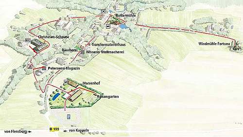 Dorfmuseum Unewatt bei Langballig - Mai 2008
